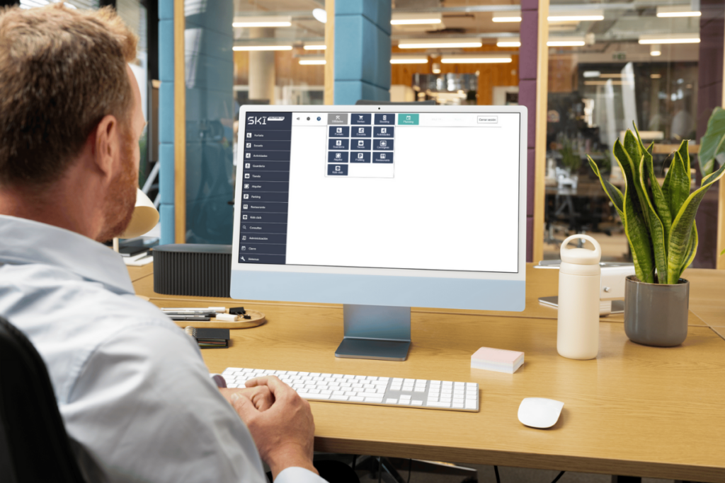 Dashboard gestión estaciones de esquí - Ski Solution 360